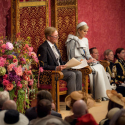 Foto troonrede 2024_Koning Willem-Alexander en Koningin Maxima